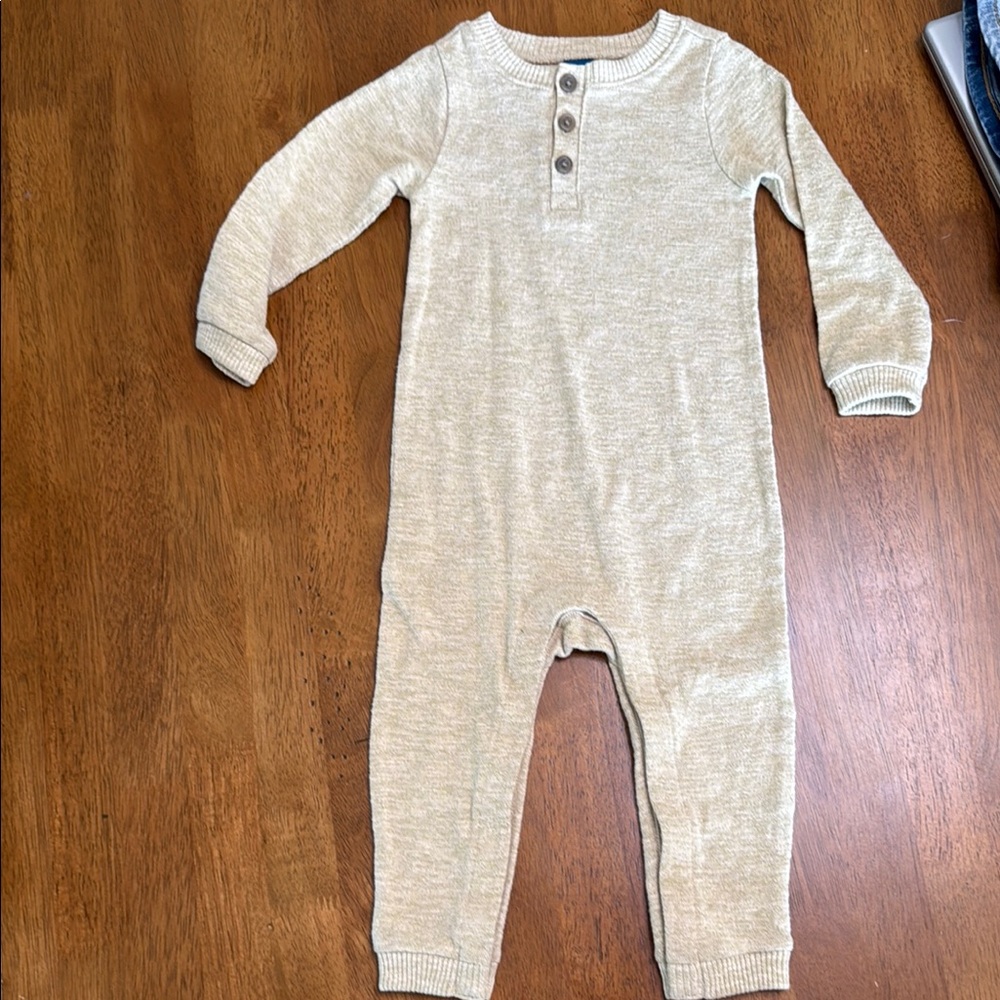 Old Navy Cozy Cream Kids One Piece